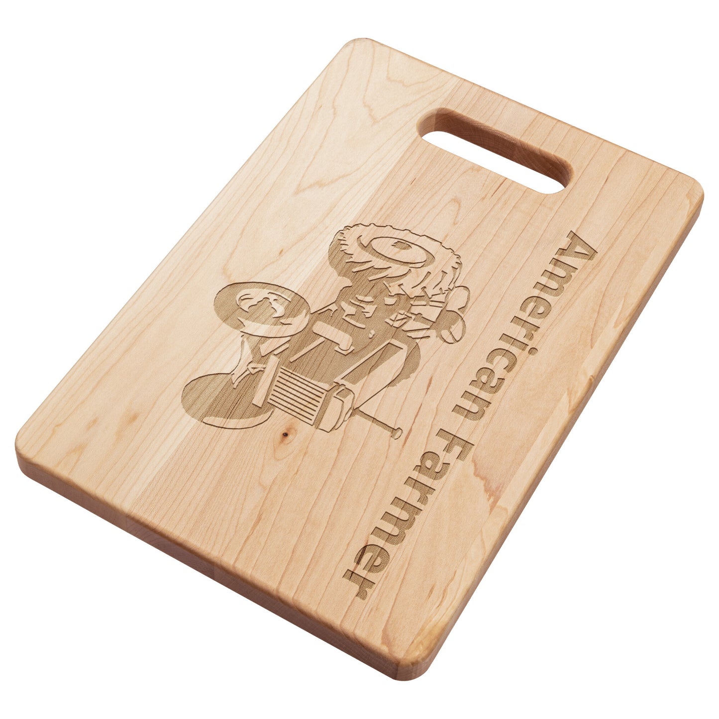 Beautiful American Farmer Maple Cutting Board
