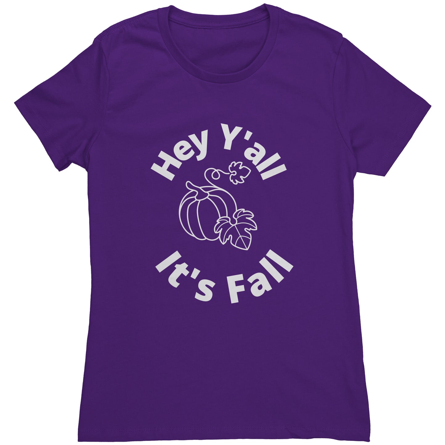 Cute Fun Hey Y'all It's Fall shirt