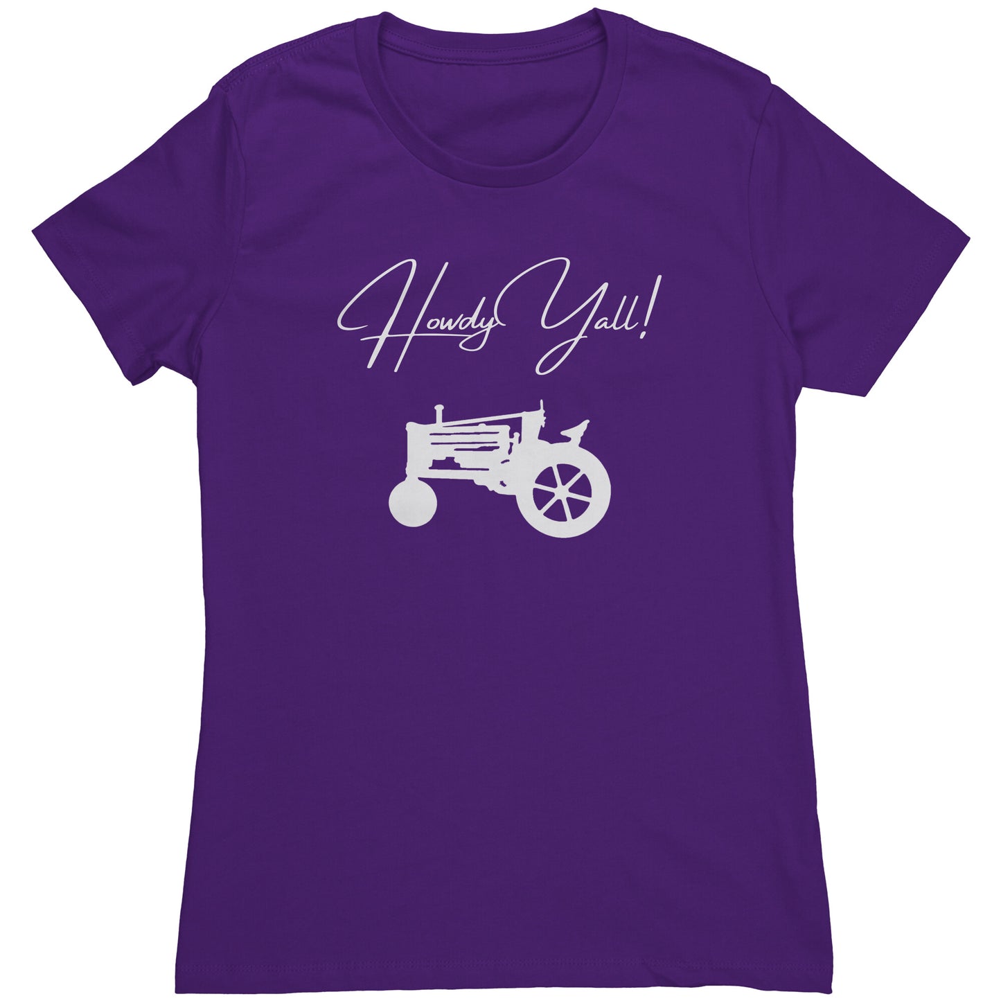 Fun and Cute Farm "Howdy Y'all" Shirt with tractor
