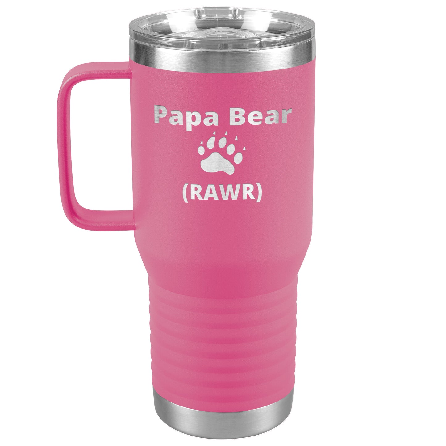 Funny Papa Bear 20 oz Tumbler