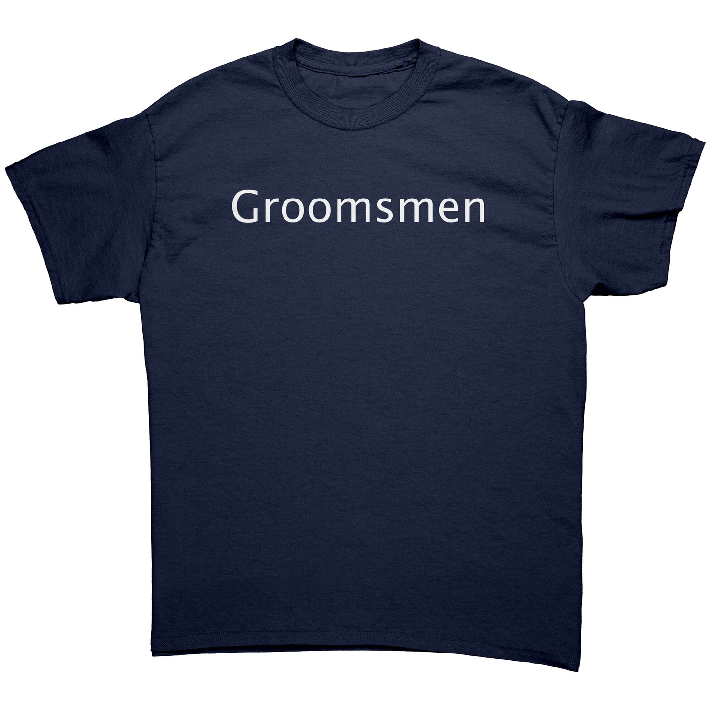 Wedding Party Groomsmen Cotton Shirt