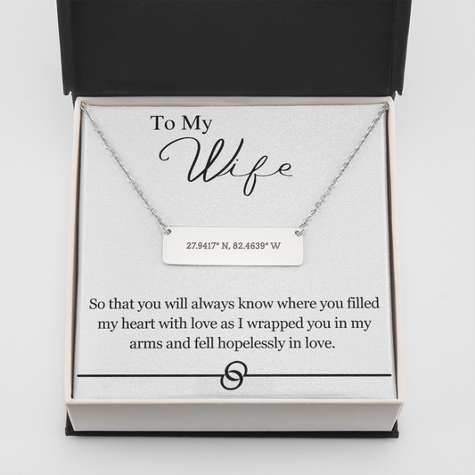 My Heart is Full Coordinates Necklace