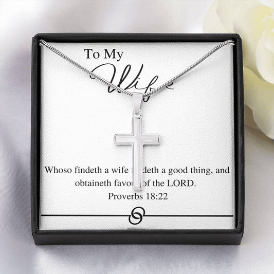 Simple Elegant Cross Necklace