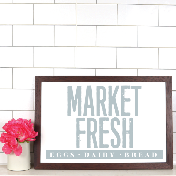 Market Fresh Farmhouse Print