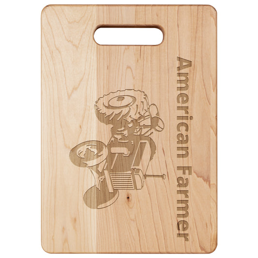 Beautiful American Farmer Maple Cutting Board