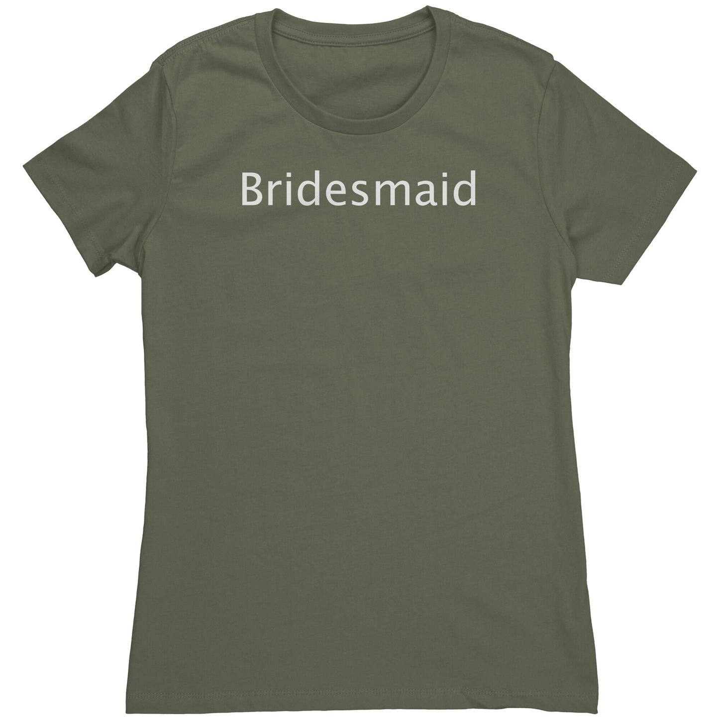 Cute Bridesmaid Wedding Party Women's Shirt