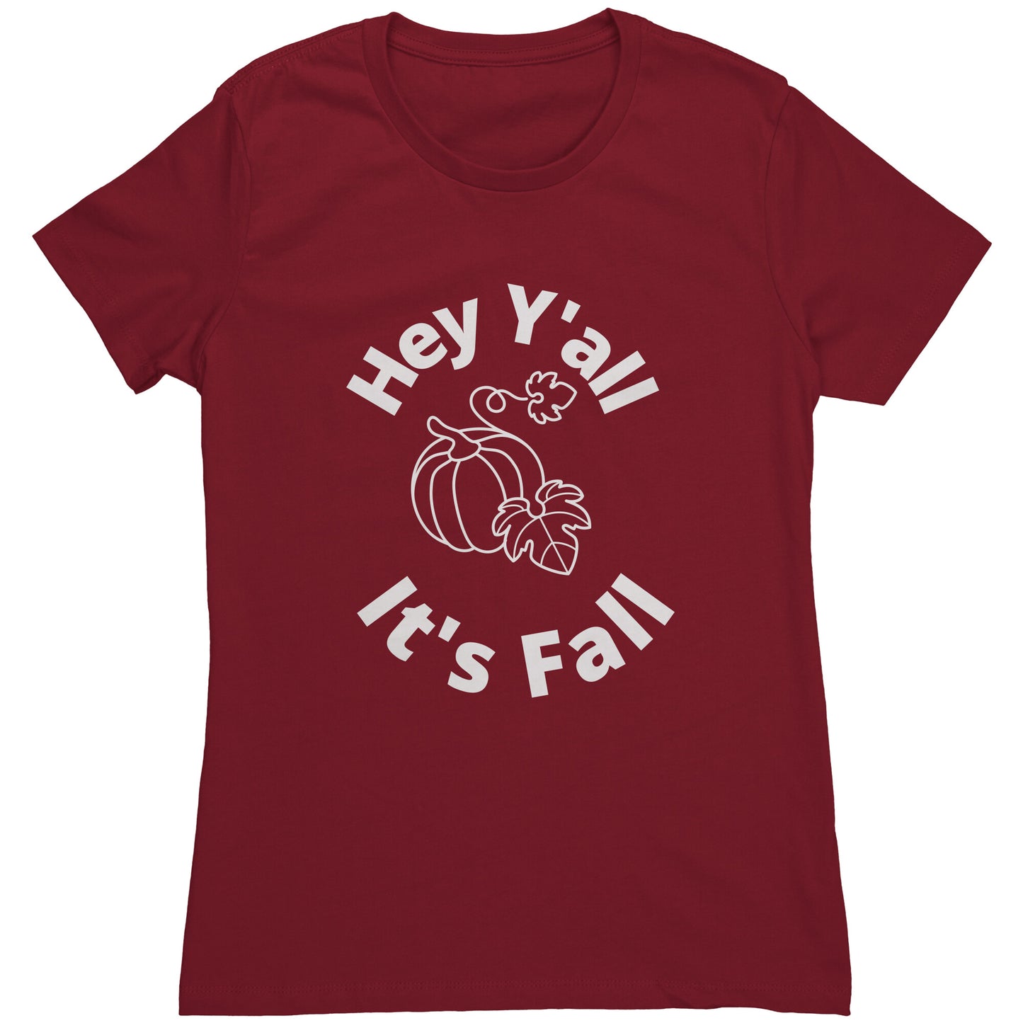 Cute Fun Hey Y'all It's Fall shirt