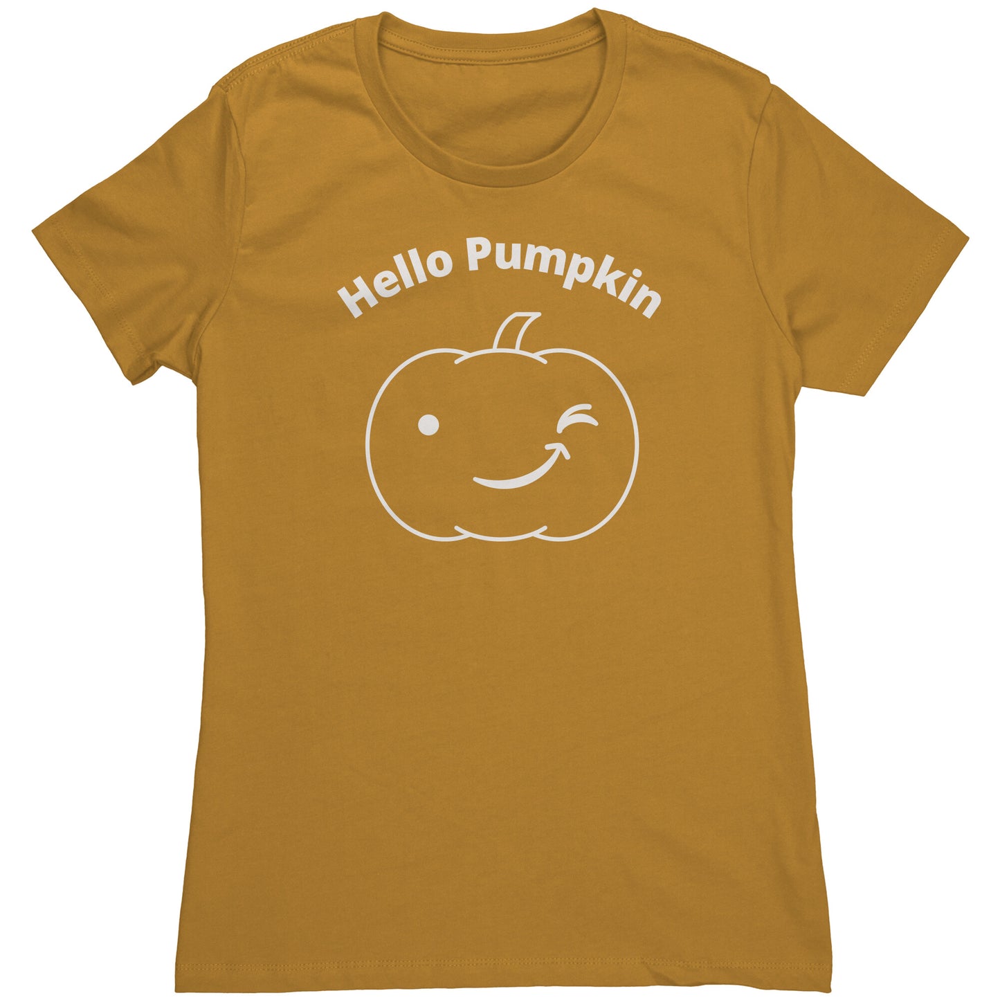 Cute Hello Pumpkin Fall Shirt