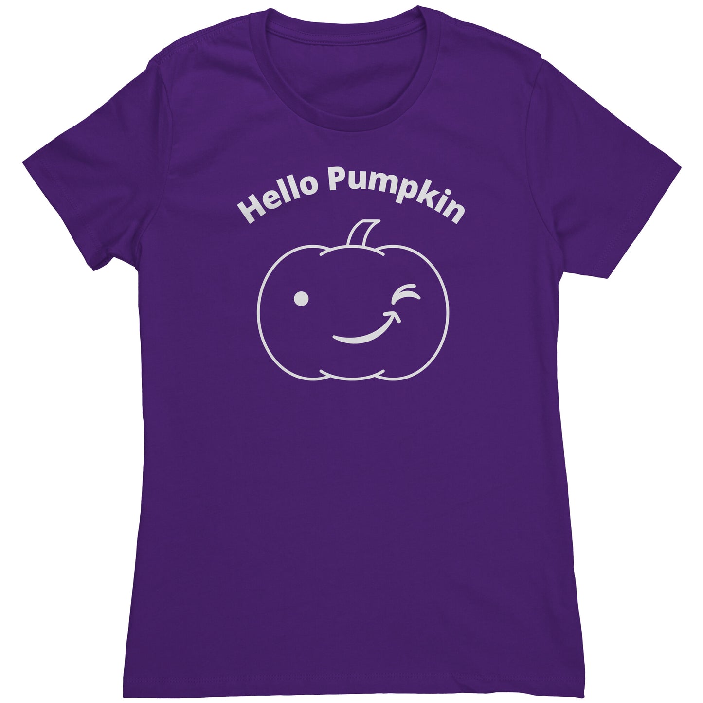 Cute Hello Pumpkin Fall Shirt