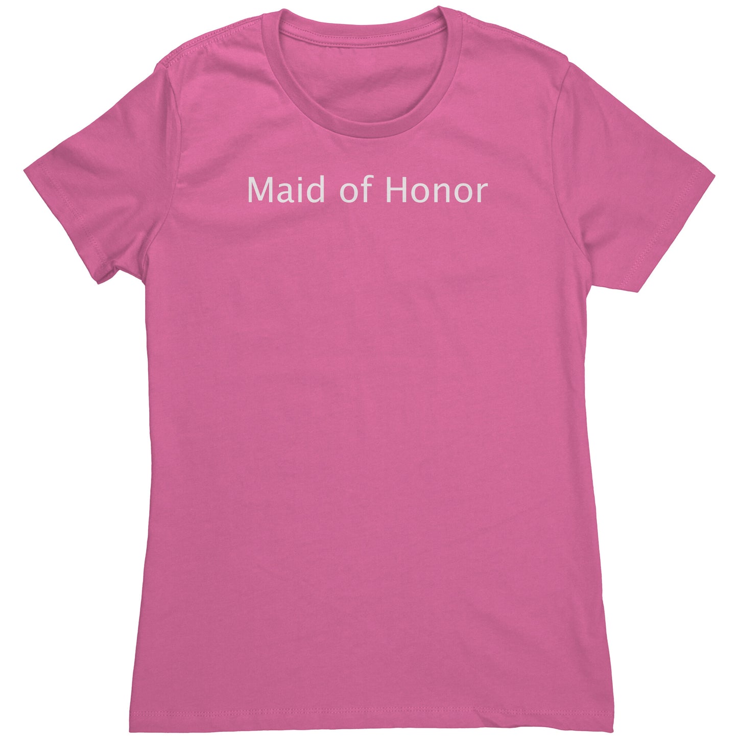 Cute Made of Honor Wedding Party Women's Shirt