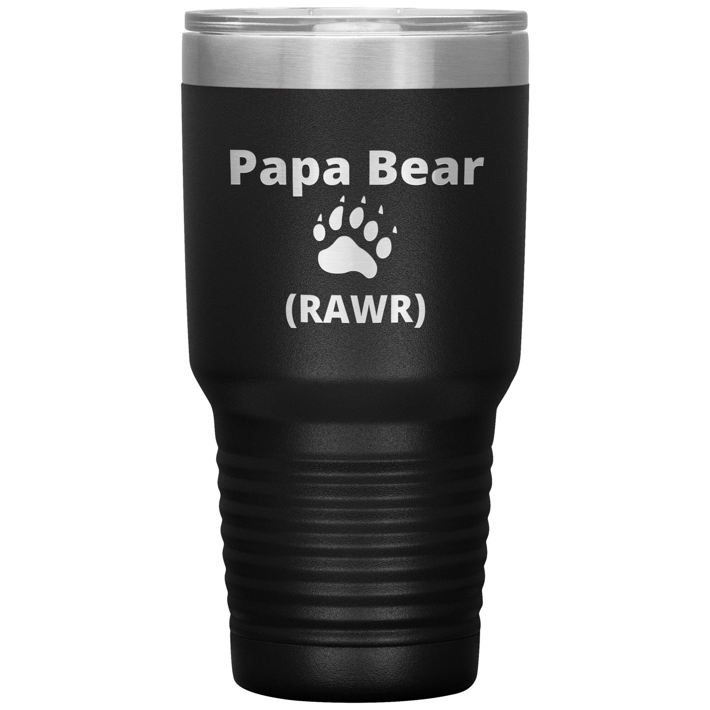 Funny Papa Bear 30 oz Tumbler