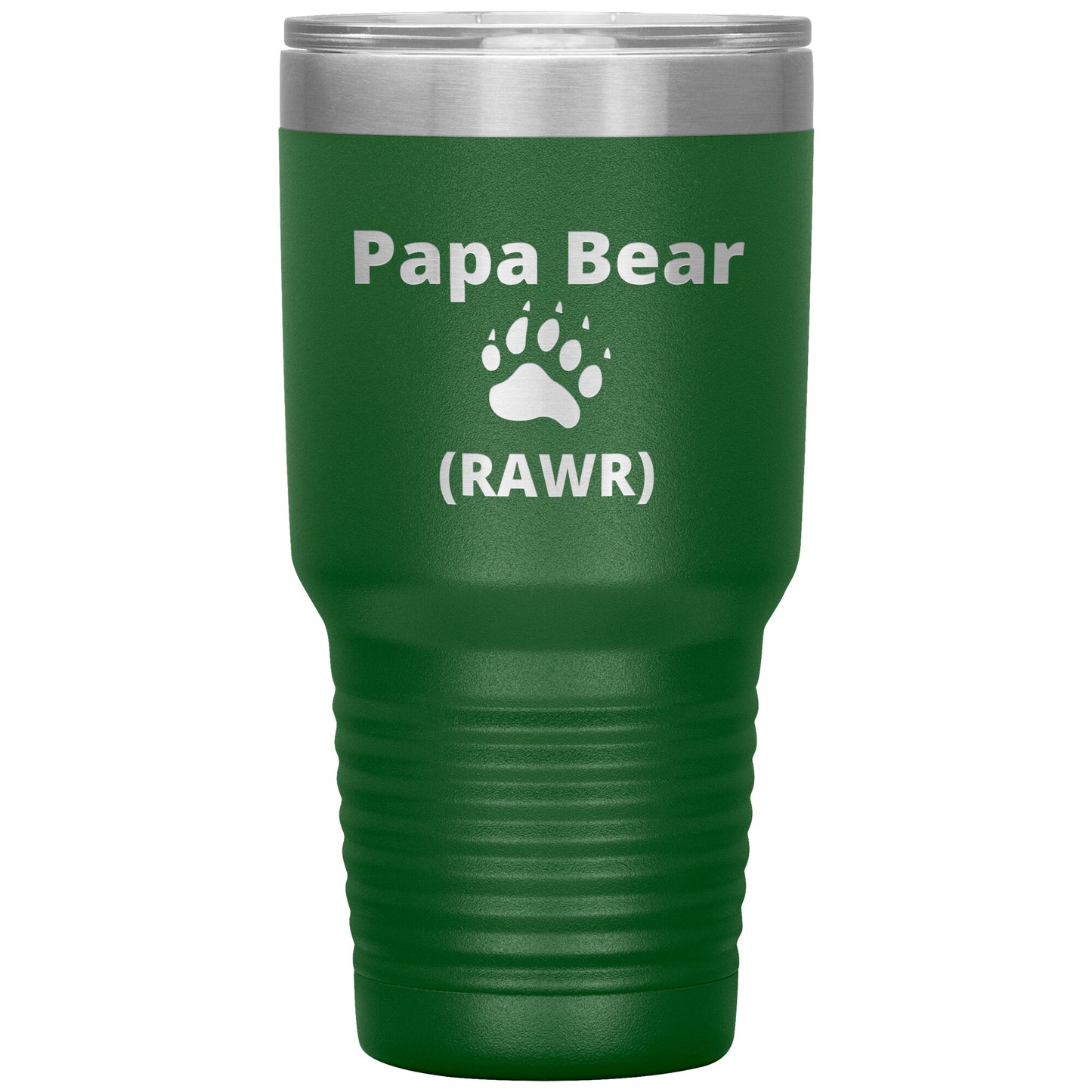Funny Papa Bear 30 oz Tumbler