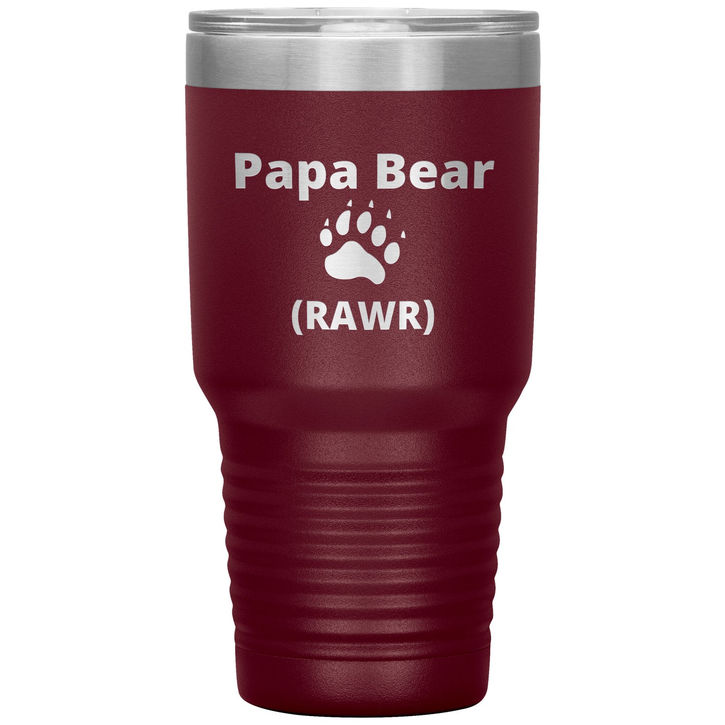Funny Papa Bear 30 oz Tumbler