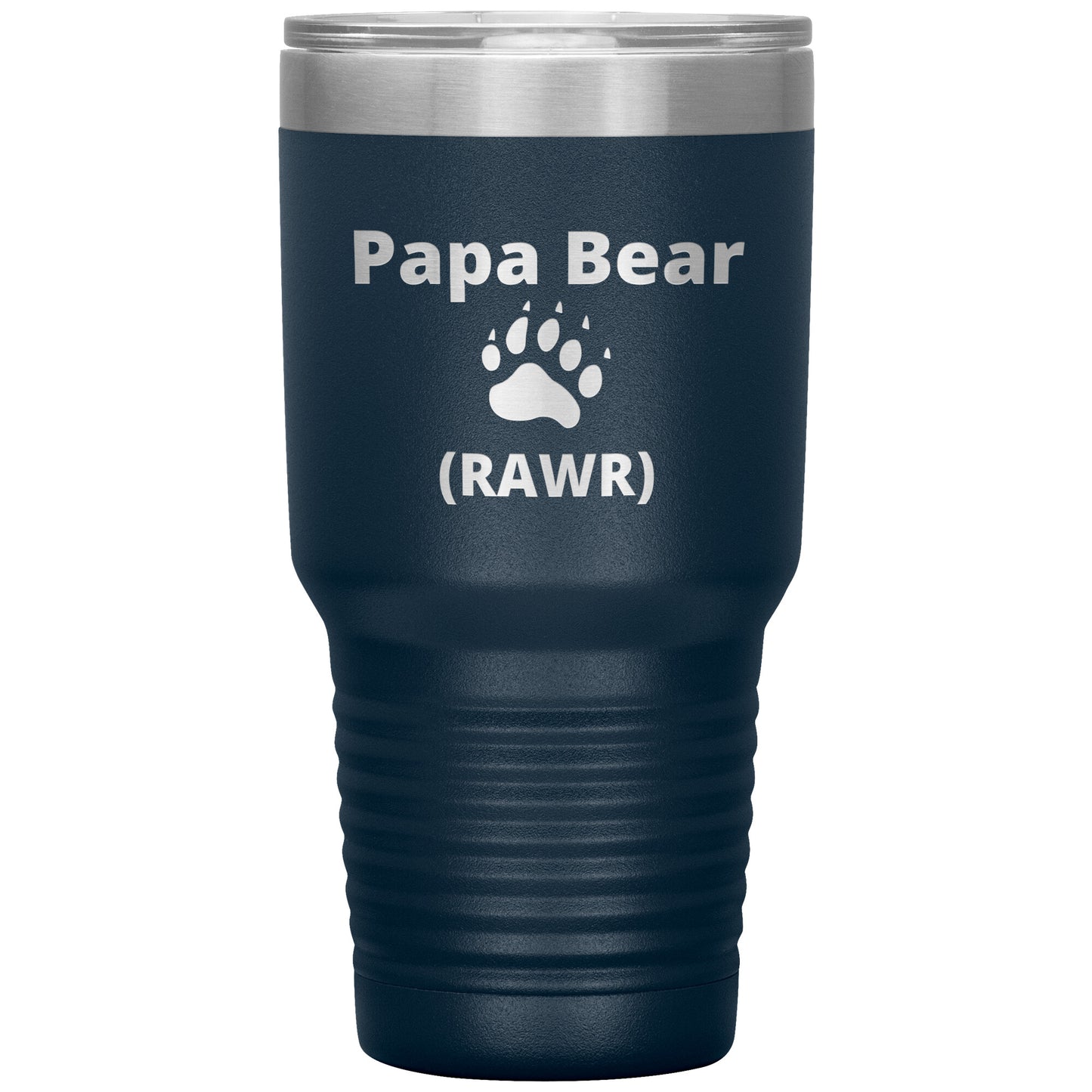 Funny Papa Bear 30 oz Tumbler