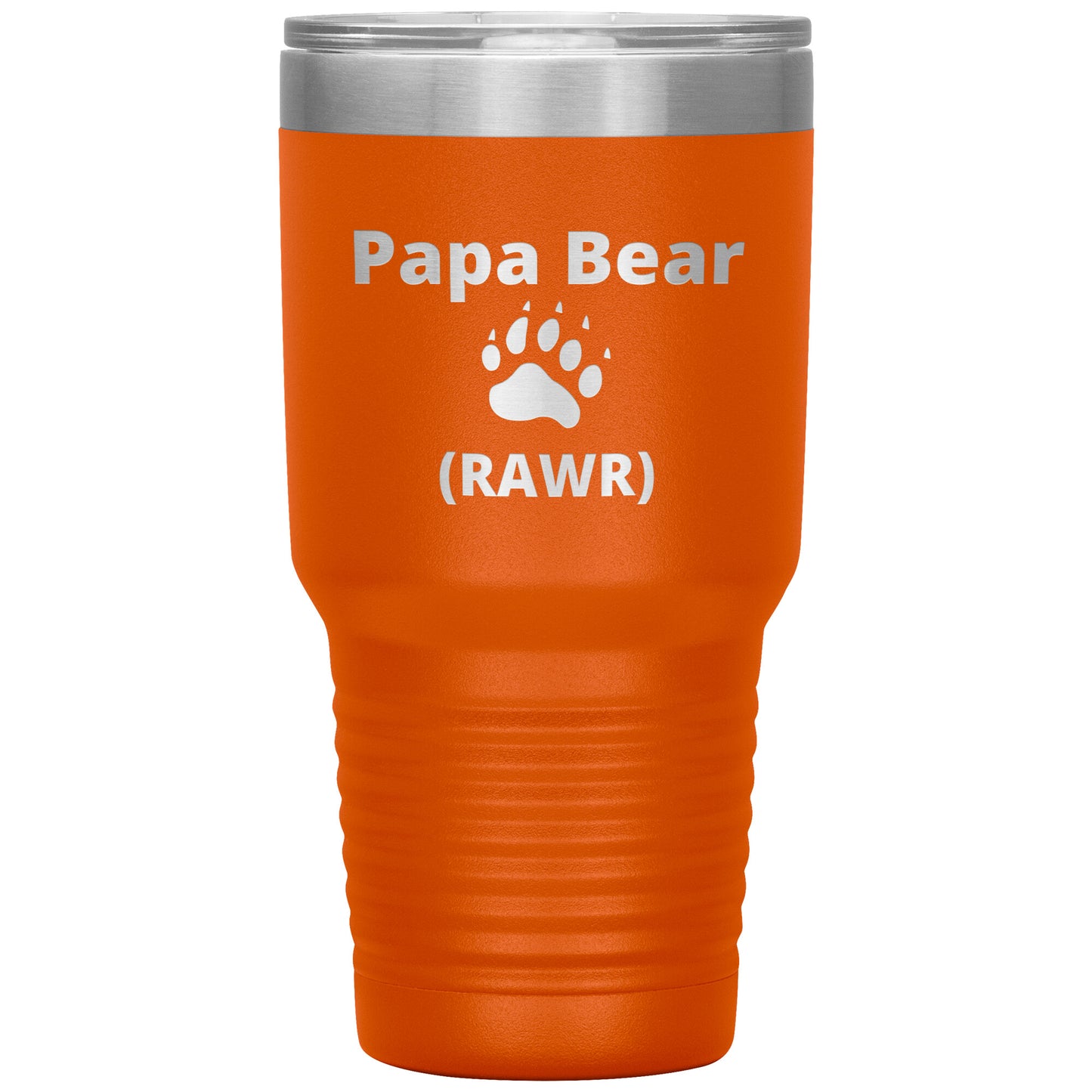 Funny Papa Bear 30 oz Tumbler