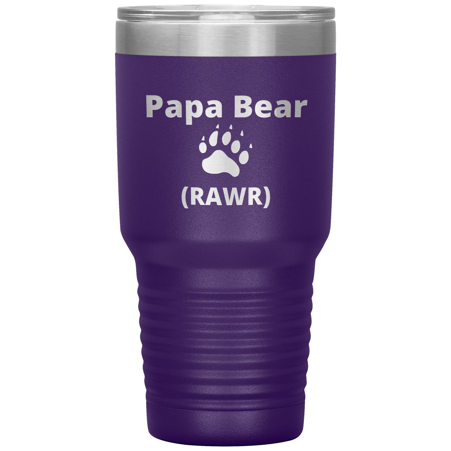 Funny Papa Bear 30 oz Tumbler