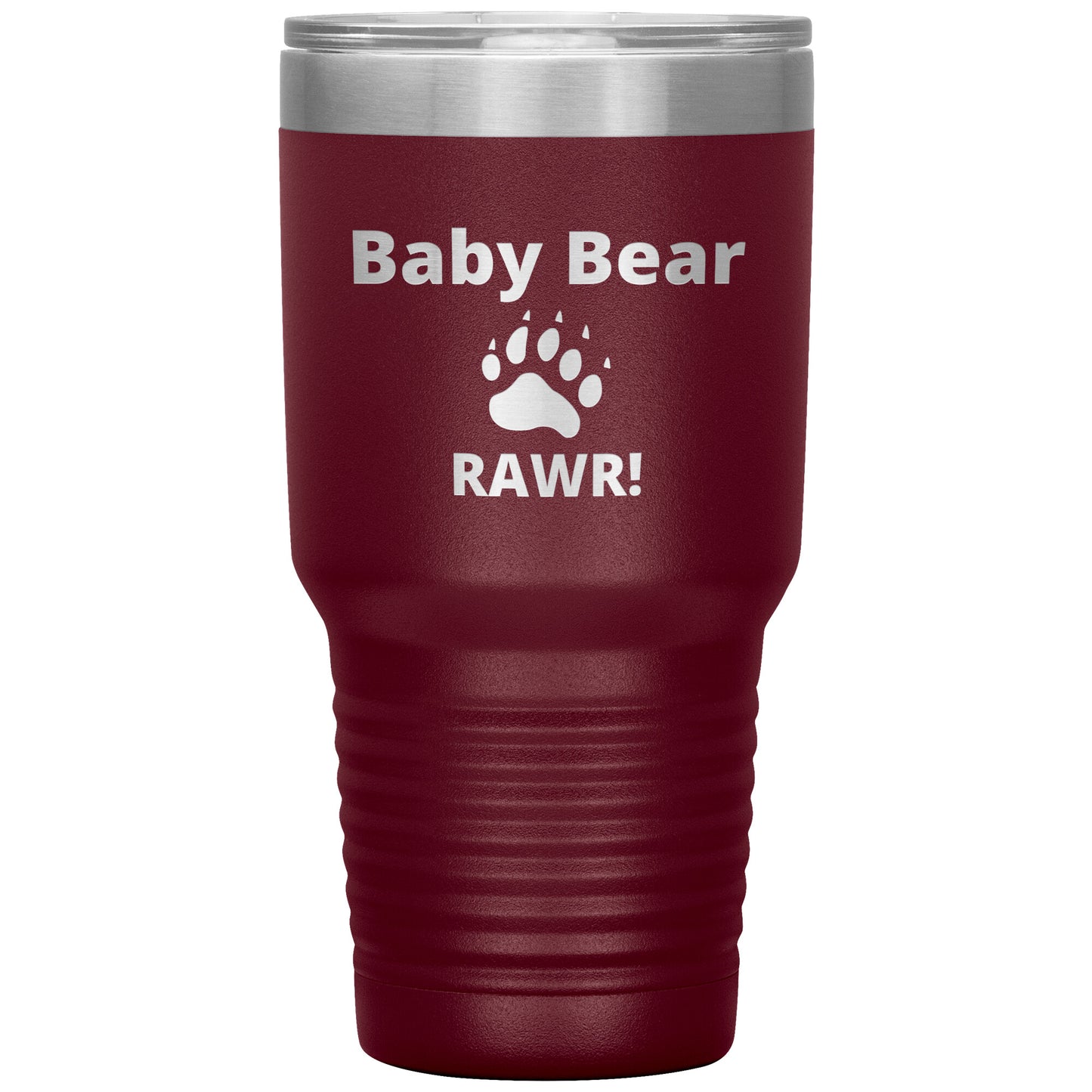 Funny and Cute Baby Bear 30 oz Tumbler