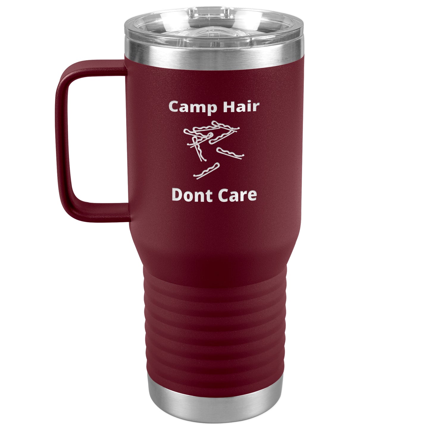 Hilarious Funny Apostolic Tumbler Camp Hair Don't care