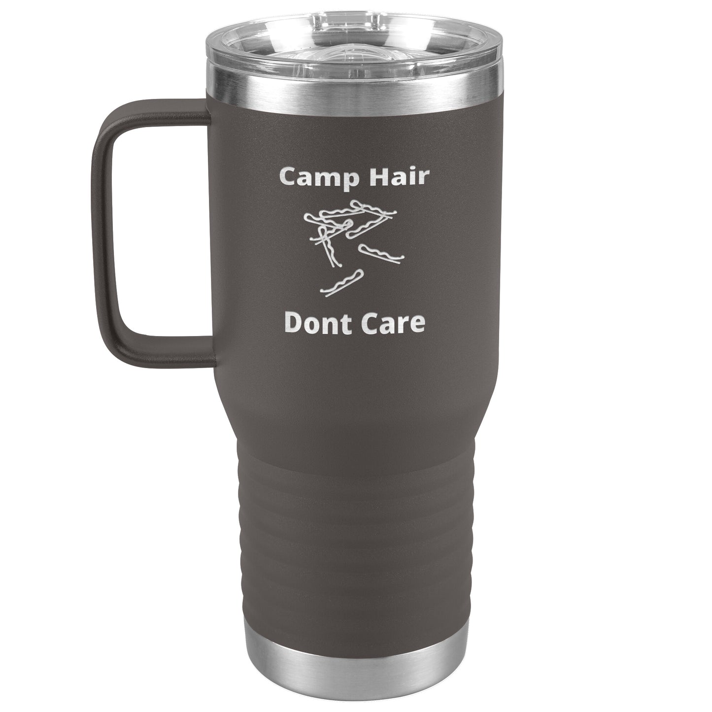 Hilarious Funny Apostolic Tumbler Camp Hair Don't care