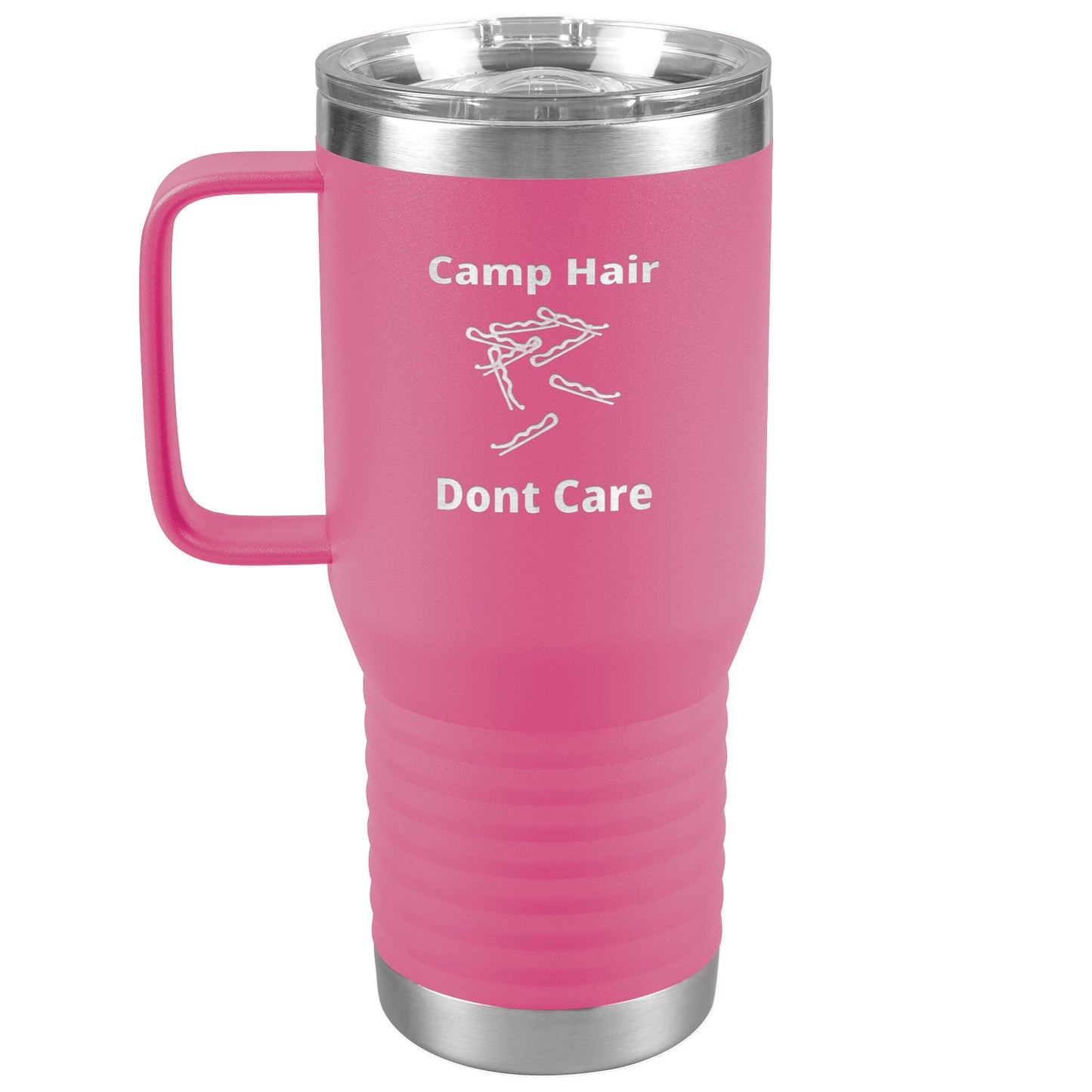 Hilarious Funny Apostolic Tumbler Camp Hair Don't care
