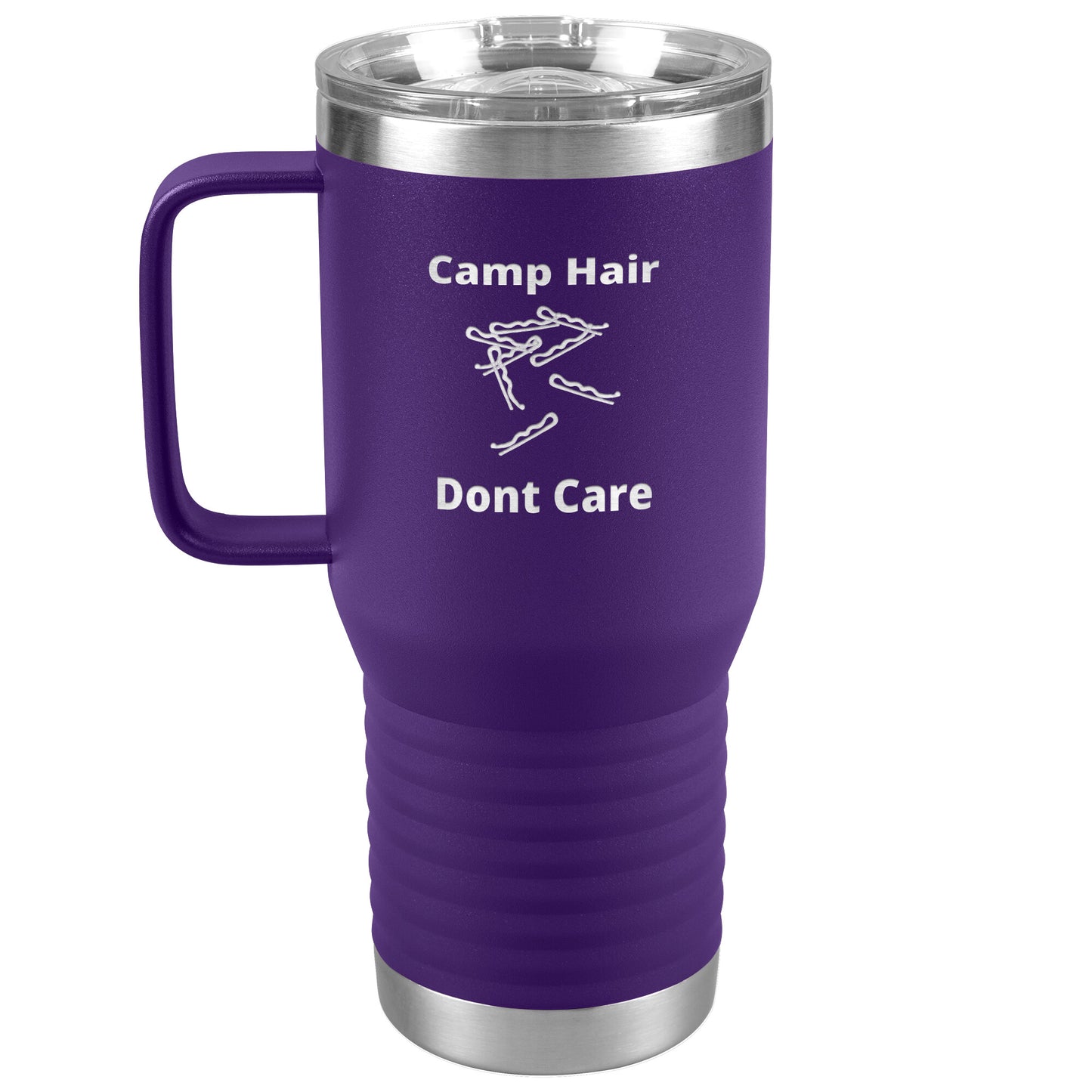 Hilarious Funny Apostolic Tumbler Camp Hair Don't care