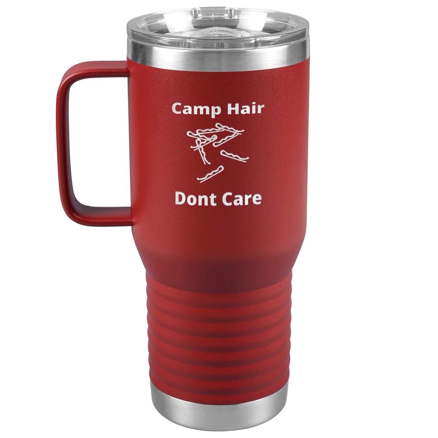 Hilarious Funny Apostolic Tumbler Camp Hair Don't care
