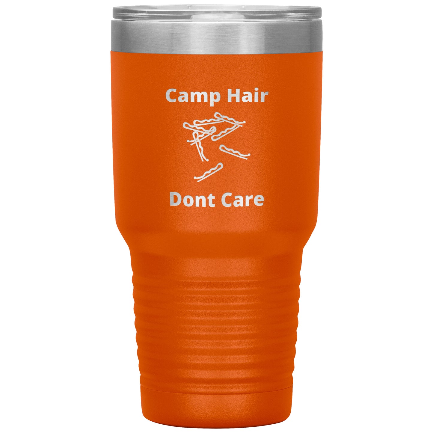 Hilarious Funny Apostolic Tumbler Camp Hair Don't care