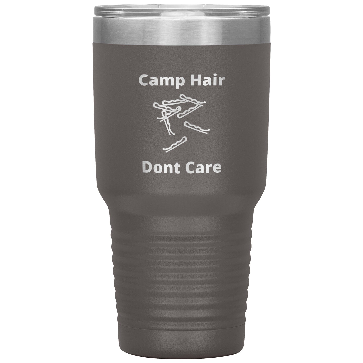Hilarious Funny Apostolic Tumbler Camp Hair Don't care