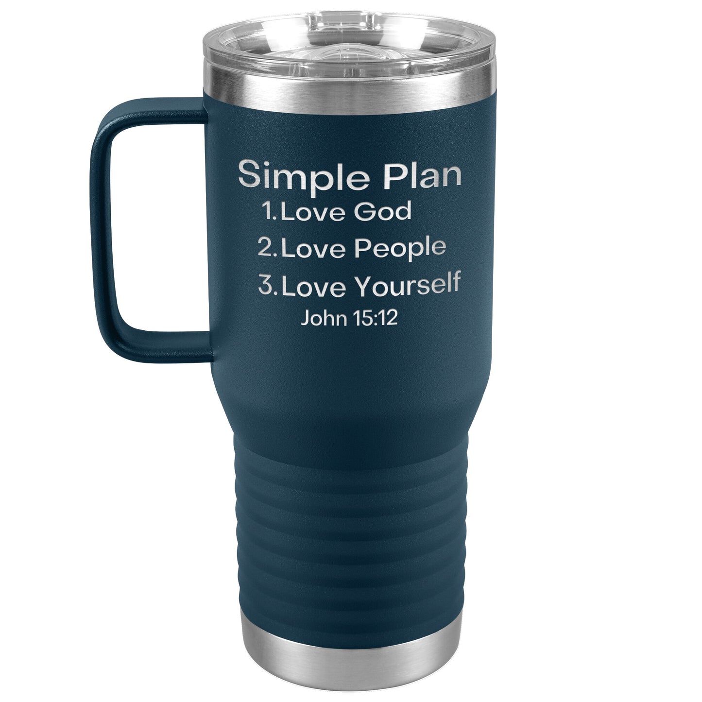 Love People 20 oz travel tumbler
