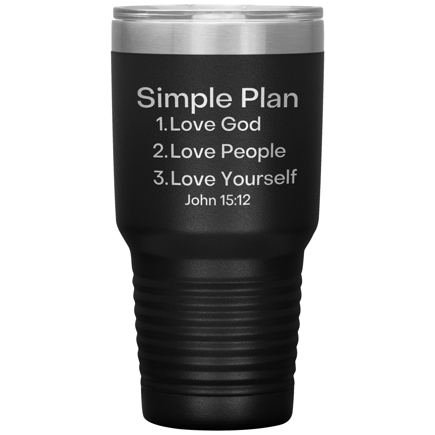 Love People 30 oz travel tumbler