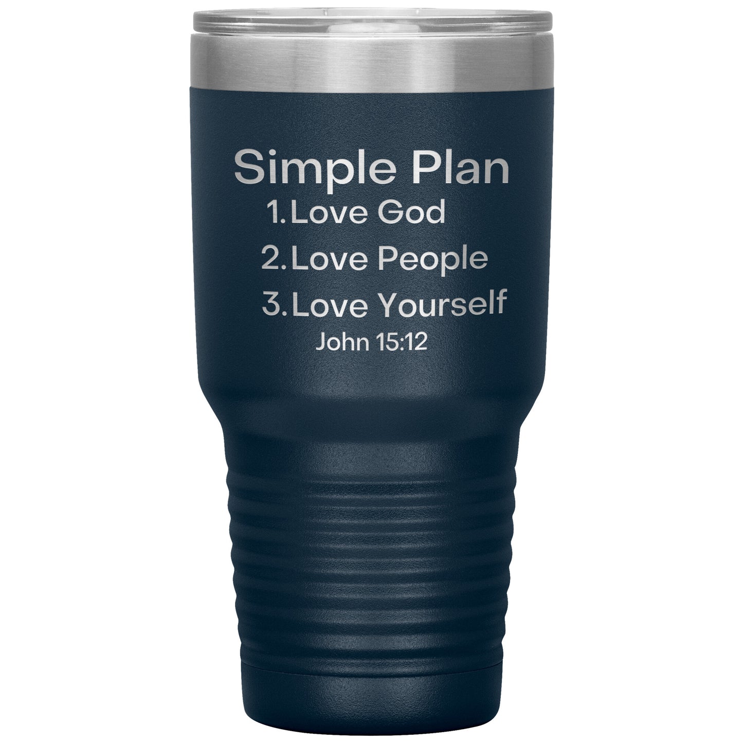 Love People 30 oz travel tumbler