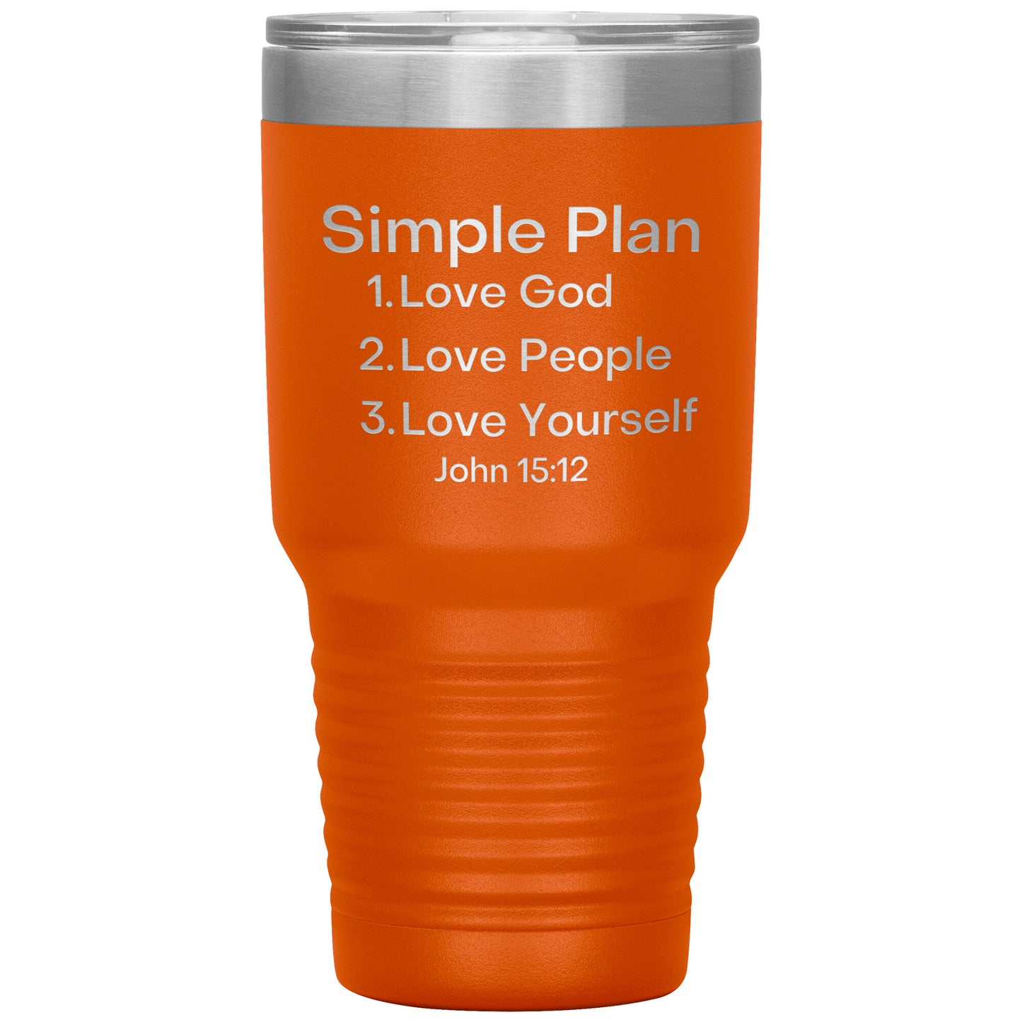 Love People 30 oz travel tumbler
