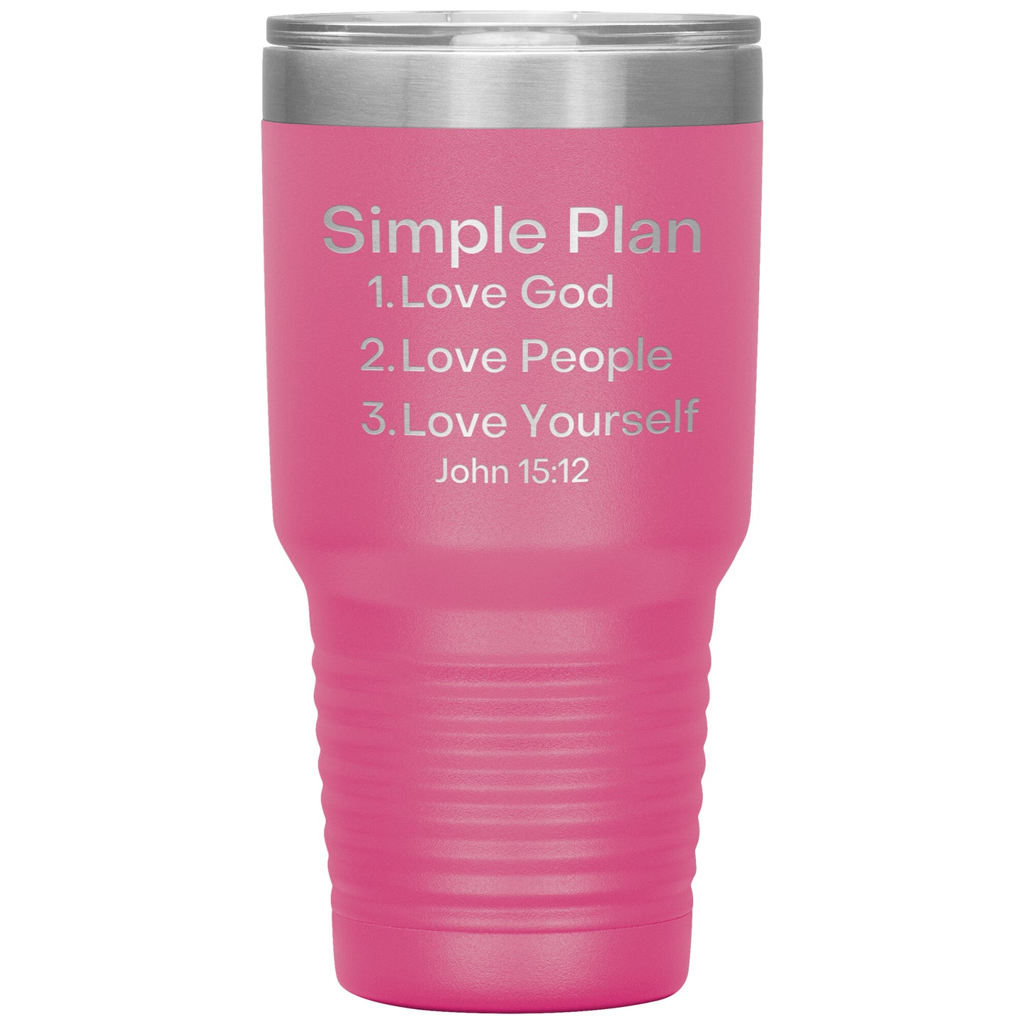 Love People 30 oz travel tumbler