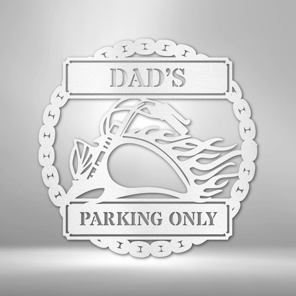 Hog Parking Plaque - Steel Sign