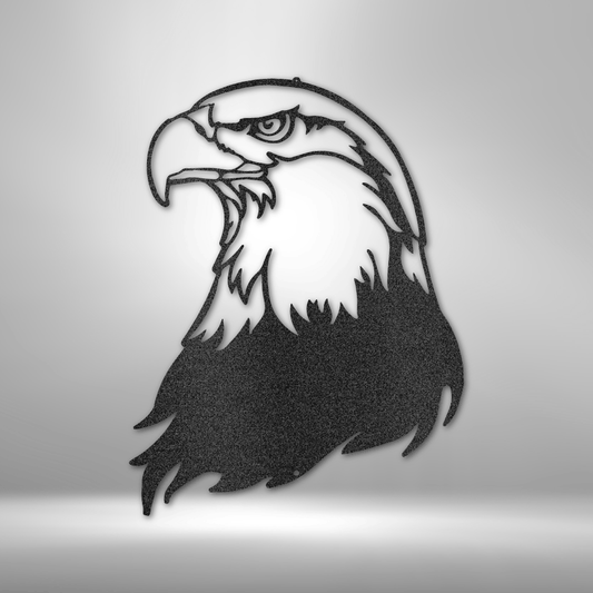 Bald Eagle Head - Steel Sign