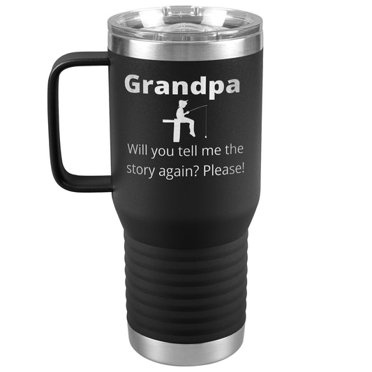 Sweet Grandpa Story 20 oz Tumbler