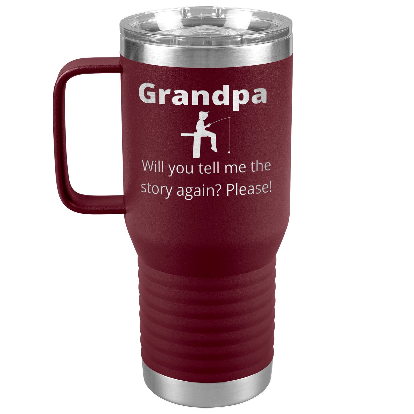 Sweet Grandpa Story 20 oz Tumbler