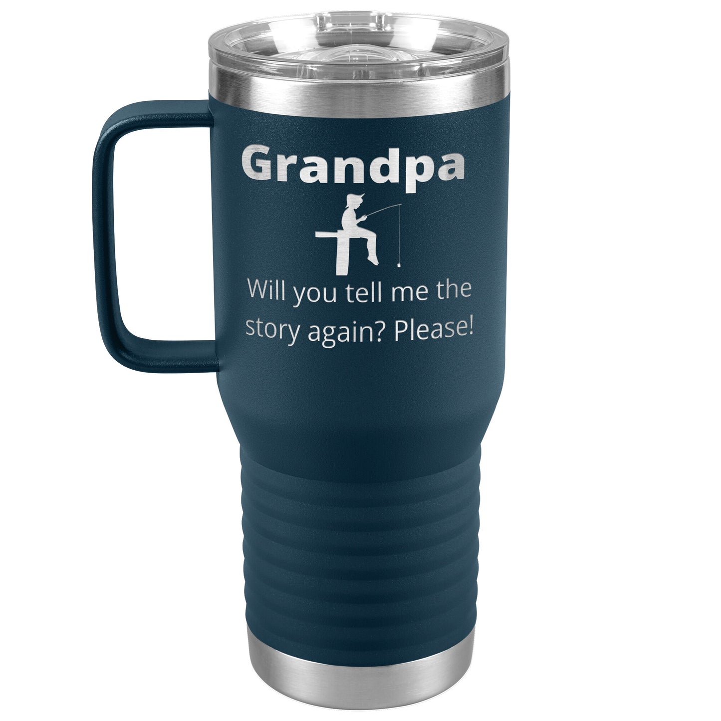 Sweet Grandpa Story 20 oz Tumbler