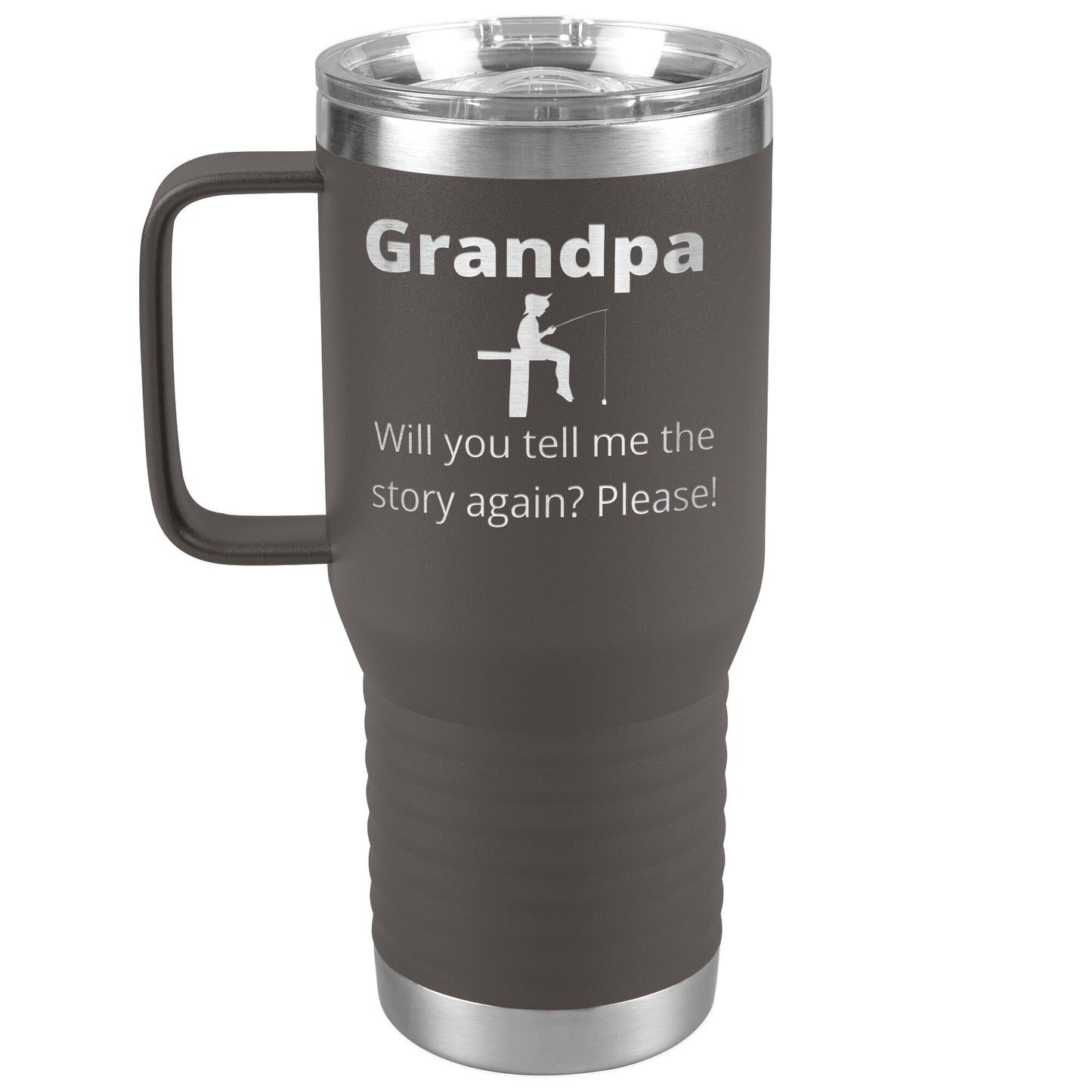 Sweet Grandpa Story 20 oz Tumbler