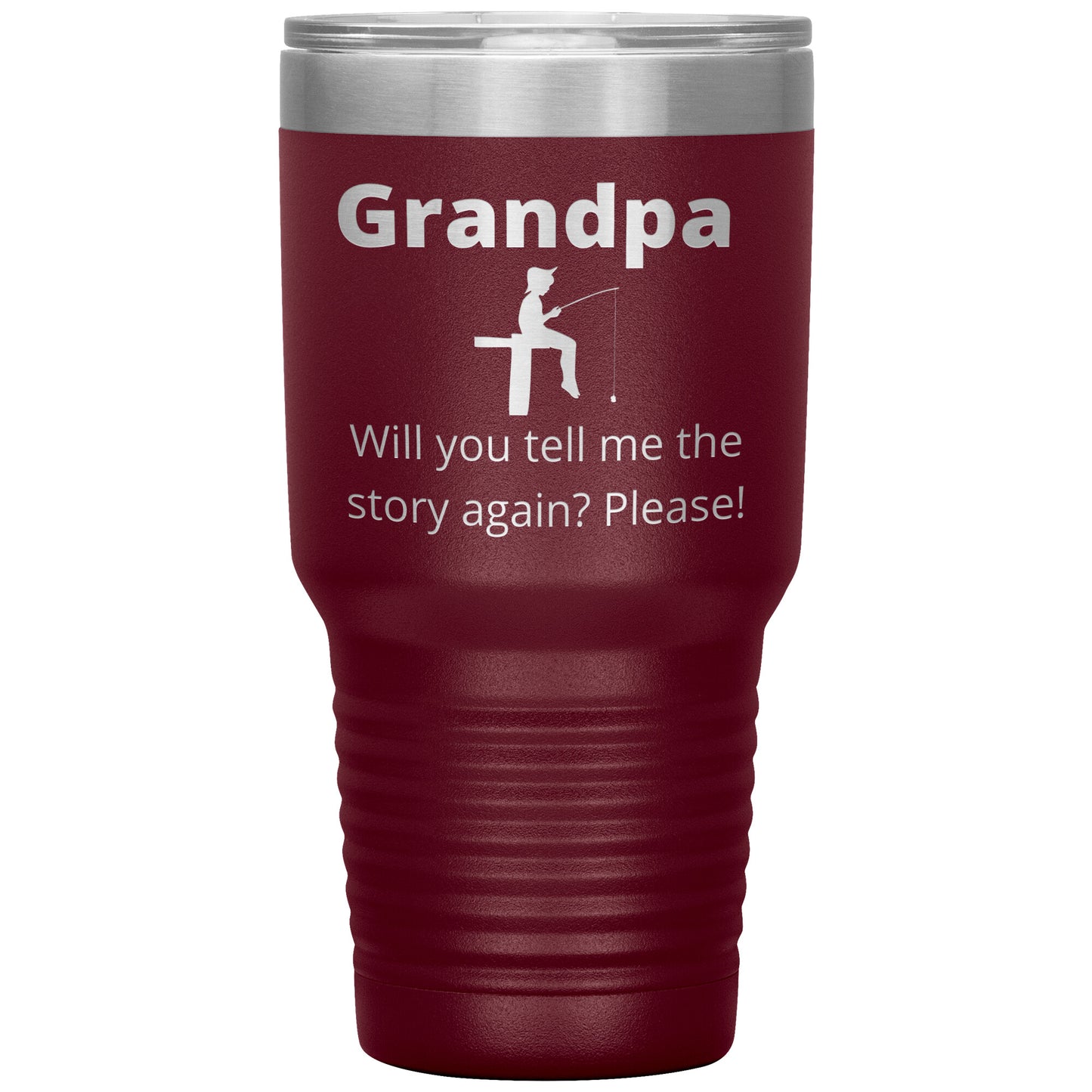 Sweet Grandpa Story 30 oz Tumbler