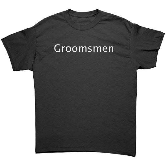 Wedding Party Groomsmen Cotton Shirt