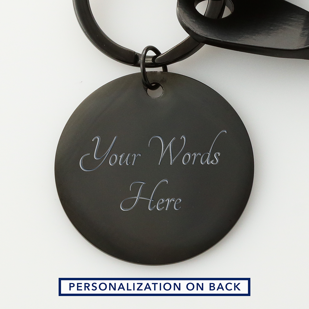 Funny "Relax and let the Groomsman handle this" wedding gift tool key chain. "