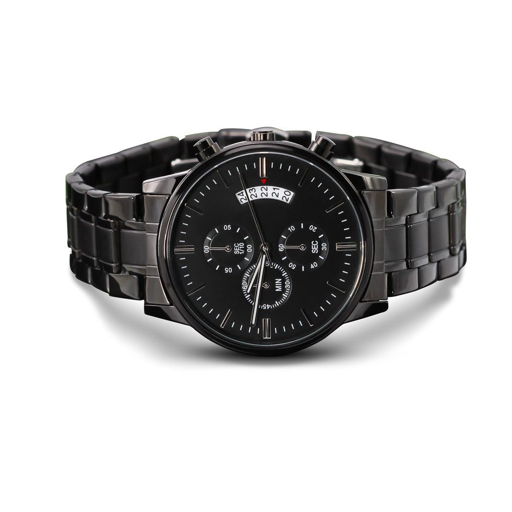 Elegant Customizable Chronograph Watch