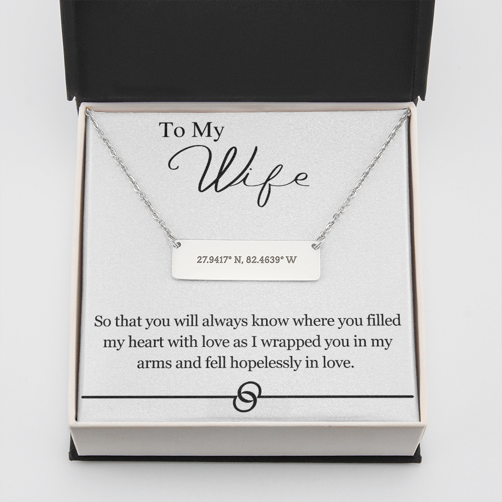 My Heart is Full Coordinates Necklace