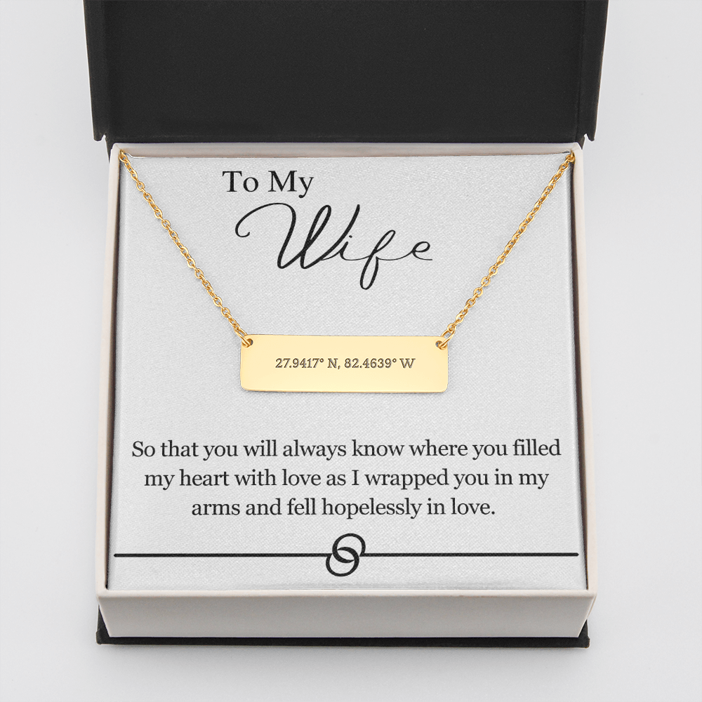 My Heart is Full Coordinates Necklace