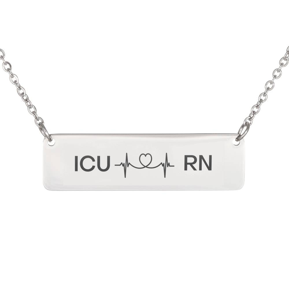 ICU RN Customizable Necklace