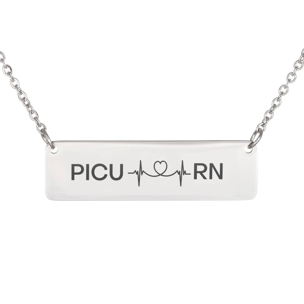 PICU RN Customizable Necklace