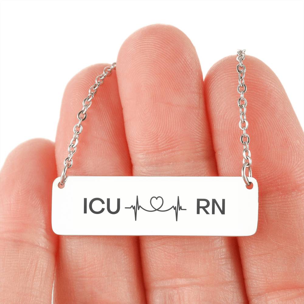 ICU RN Customizable Necklace