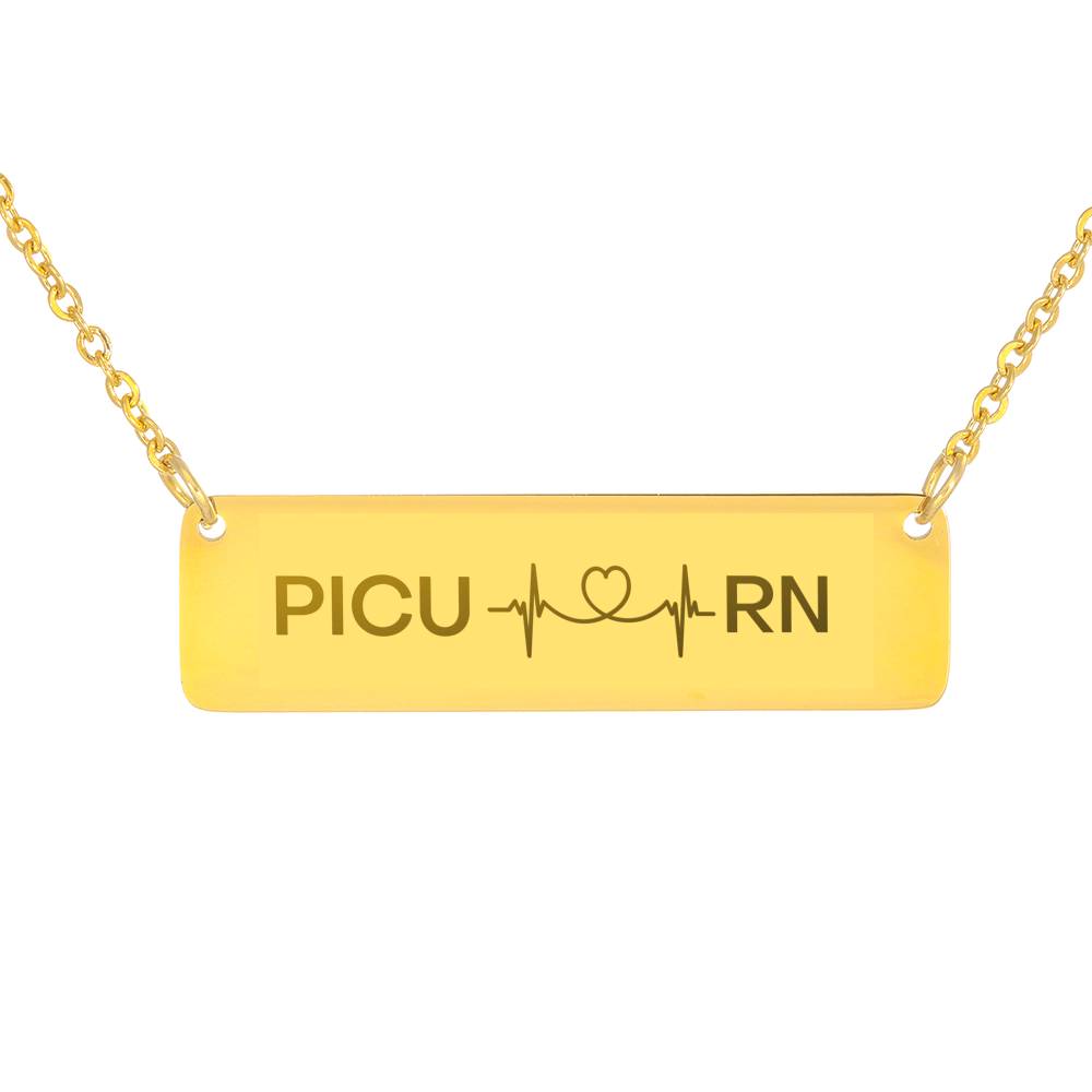 PICU RN Customizable Necklace