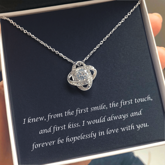 Always and Forever Love Knot Necklace